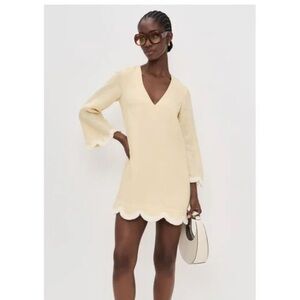POSSE Essie Kaftan Mini Dress- Dusty Citron